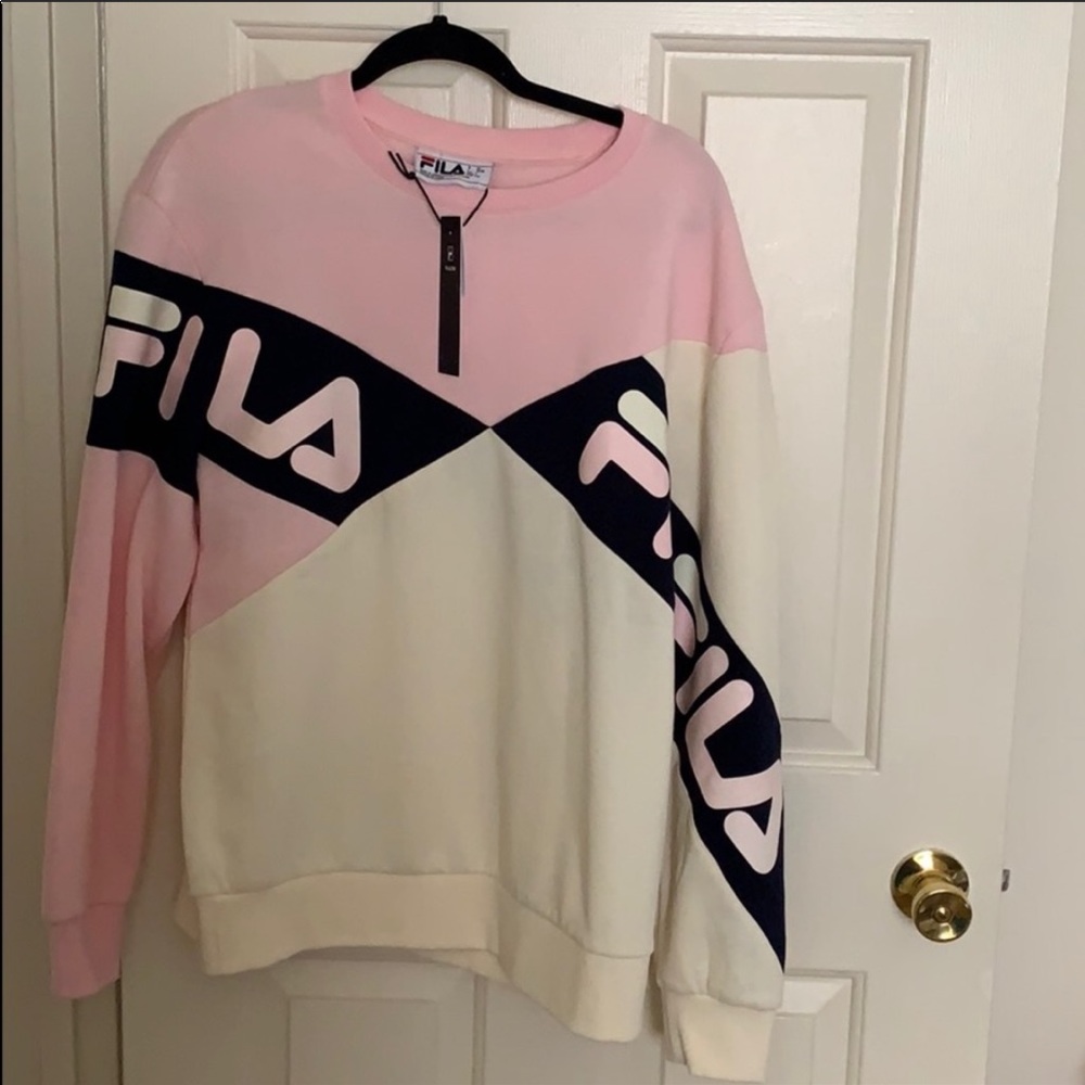 Fila color block sweatshirt